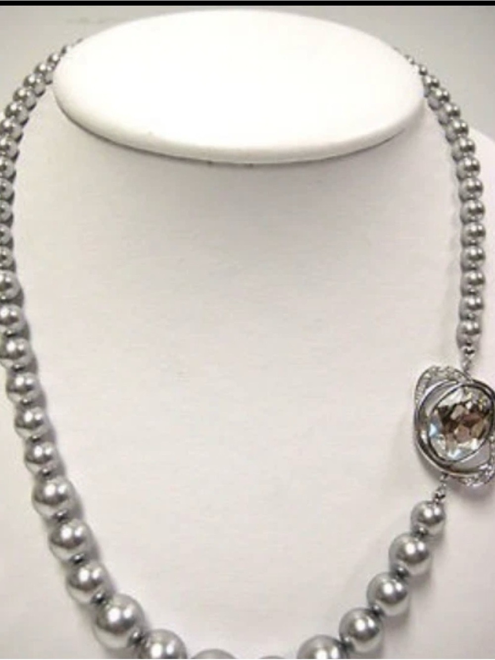 Swaroski Seasonal Pearl Cristal Necklace with Swarovski Crystals